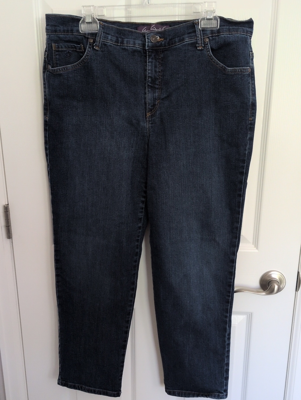 Gloria Vanderbilt Amanda Jeans - Dark Wash - 16WS